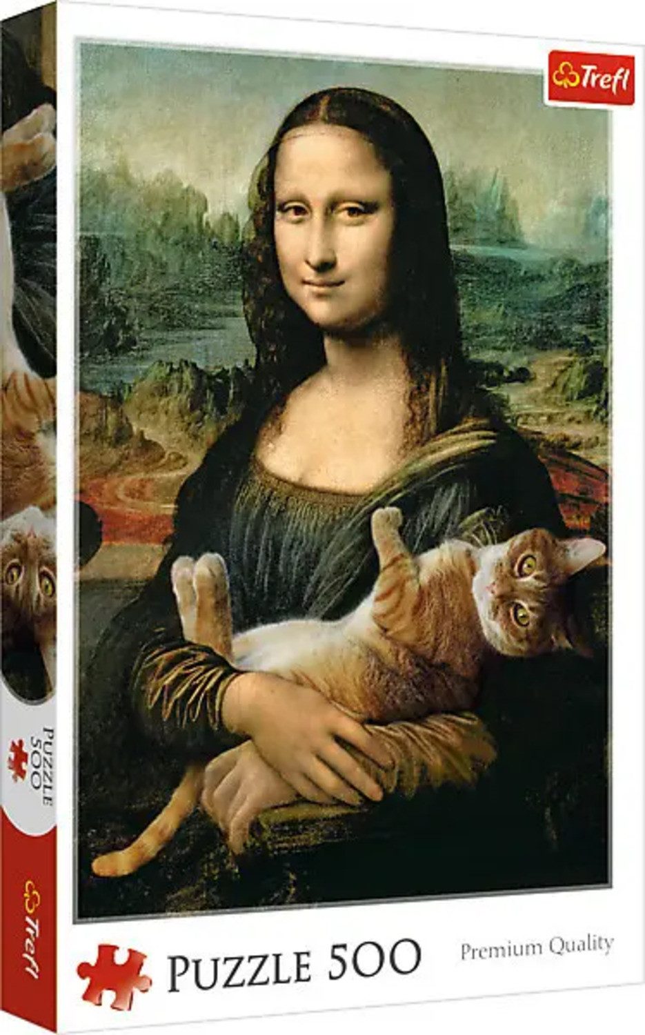 Trefl Puzzle Mona Lisa mit schnurrender günstig online kaufen