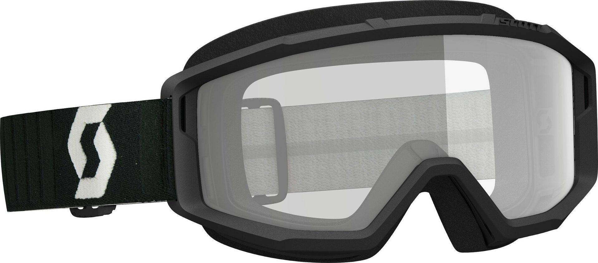 Scott Sonnenbrille Primal Clear schwarze Motocross Brille Schwarz Grau