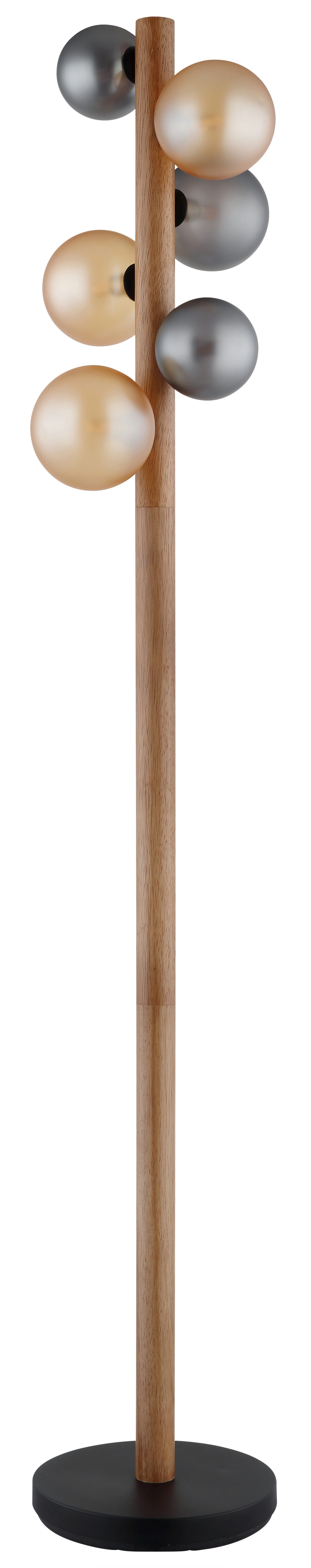 GLOBO LIGHTING Stehlampe RIHA, ohne Leuchtmittel, Stehlampe Wohnzimmer Schlafzimmer Flur Design-Leuchte