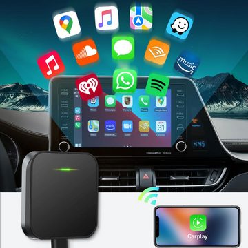 Welikera Wireless Adapter, Kompatibel mit Autos ab 2016, iOS 10+, 5 GHz WiFi Adapter
