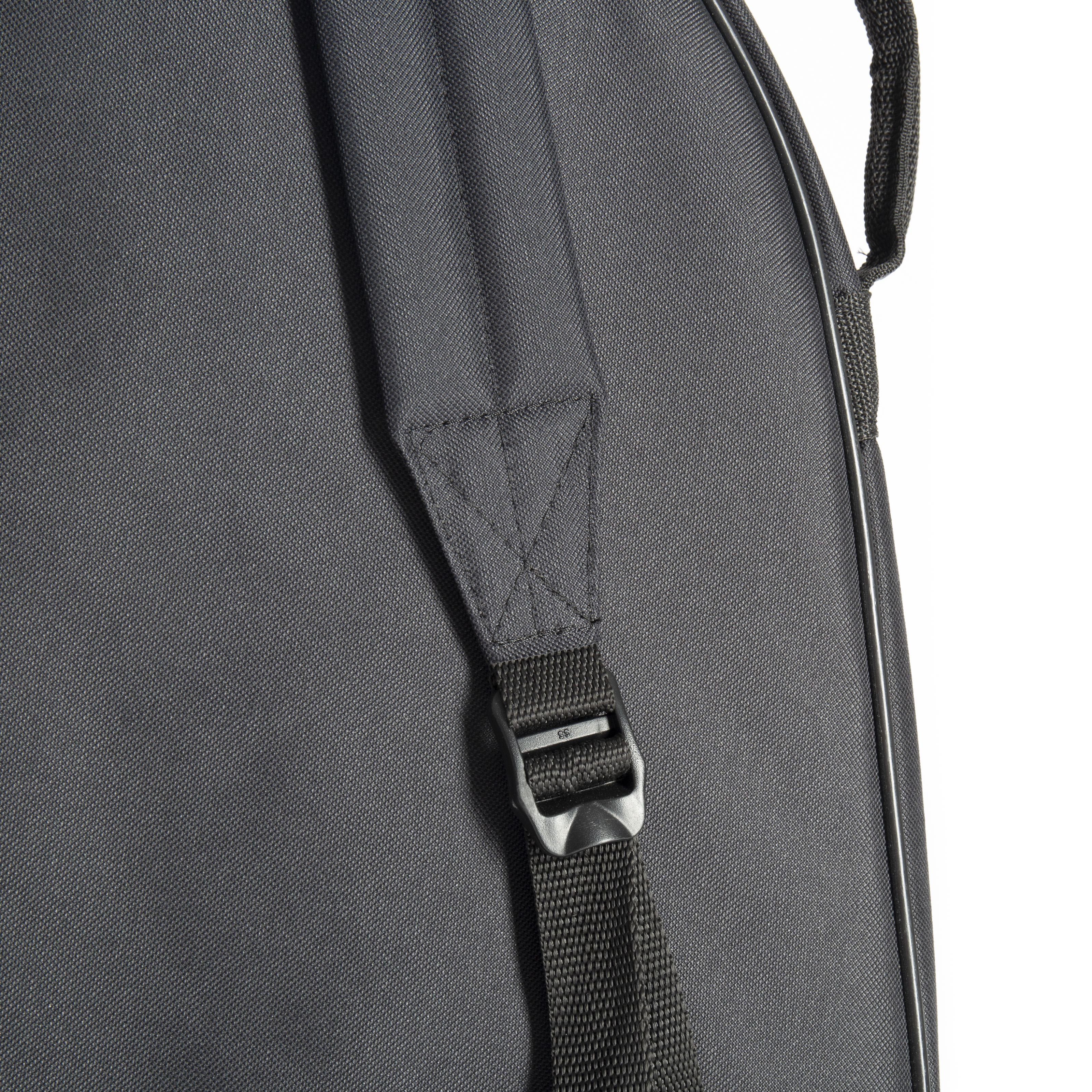 MUSIC STORE Gitarrentasche (Gigbag für Elektrogitarre Wasserabweisend 10mm Polsterung Zubehörfach Rucksacktragegurte, Gitarrenkoffer und Gitarrentaschen, E-Gitarren Tasche), Gigbag Elektrogitarre, wasserabweisend, 10mm Polsterung