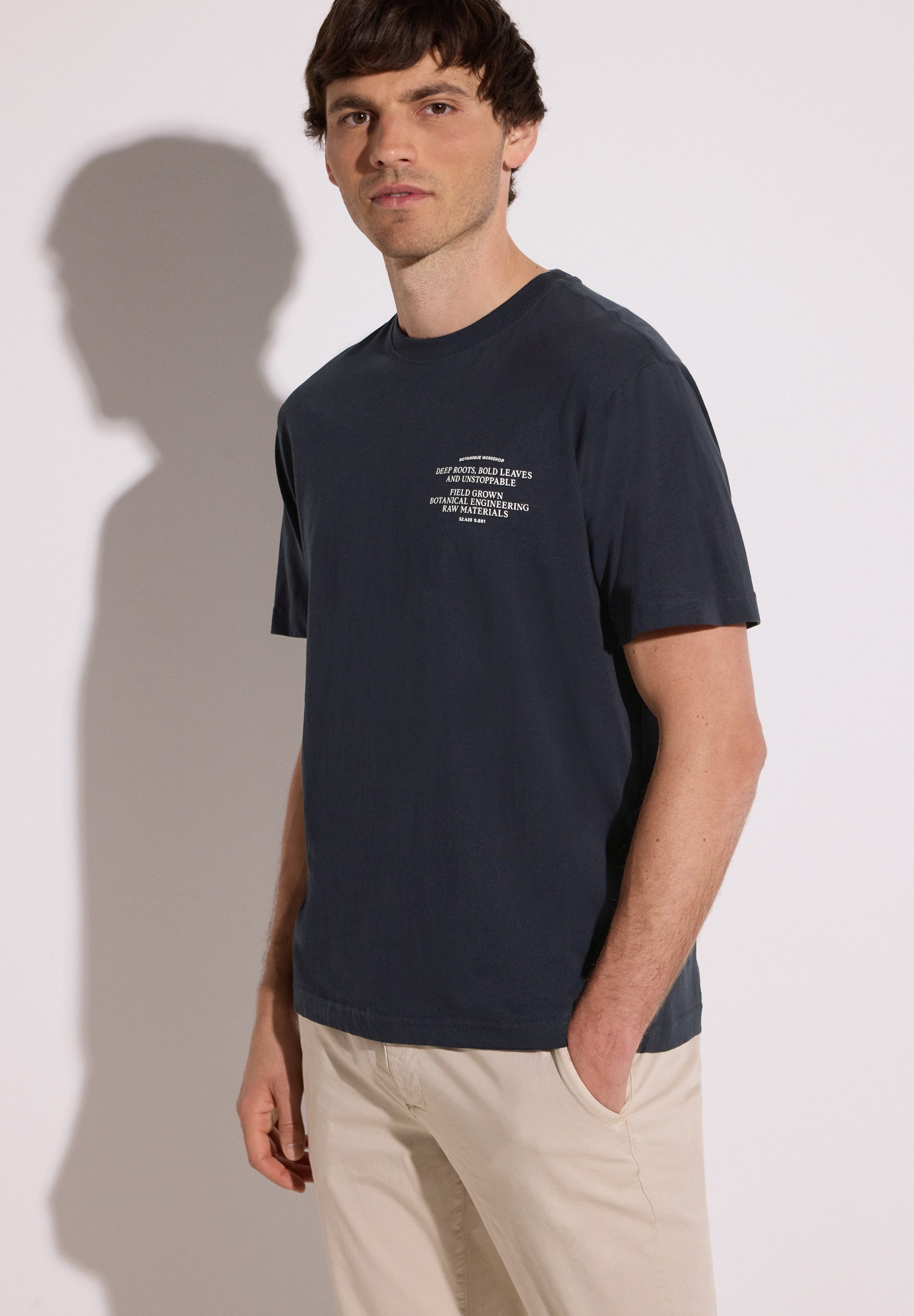 STREET ONE MEN T-Shirt aus reiner Baumwolle