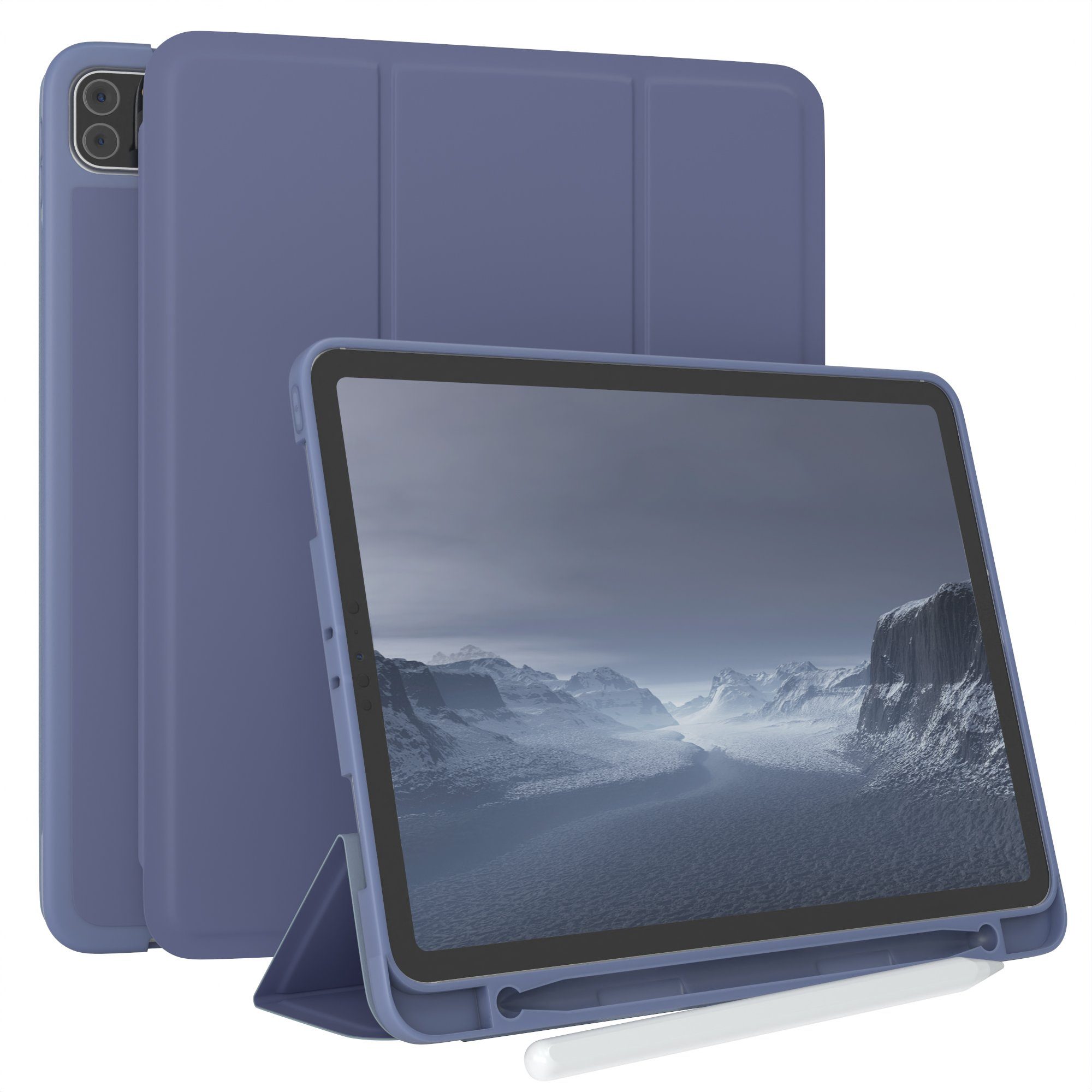EAZY CASE Tablet-Hülle Penholder Smartcase für iPad Pro 11" 1.-4. Gen. 11  Zoll