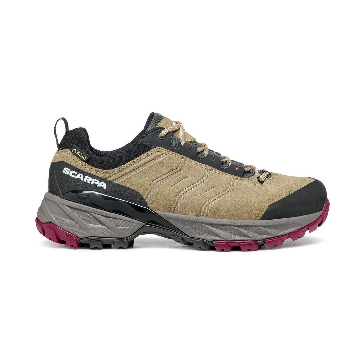 Scarpa Rush Trail GTX Wmn Hikingschuh Wasserdichter Wanderschuh mit IKS-Technologie für Komfort und Schutz