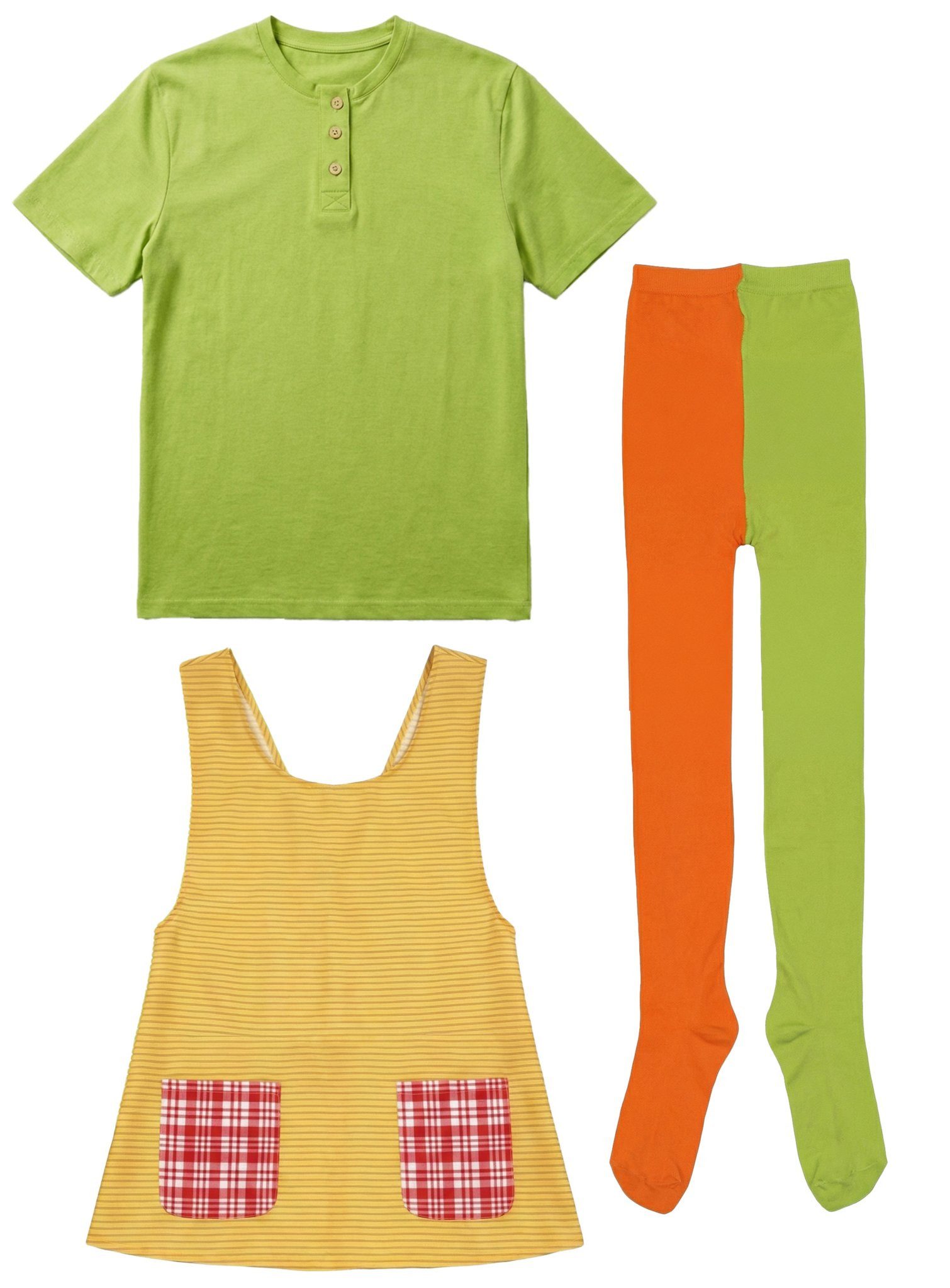 Maskworld Kostüm Pippi Langstrumpf Faschingskostüm Kinder Mädchen, Richtig stark: den Filmen originalgetreu nachempfunden und weltweit al