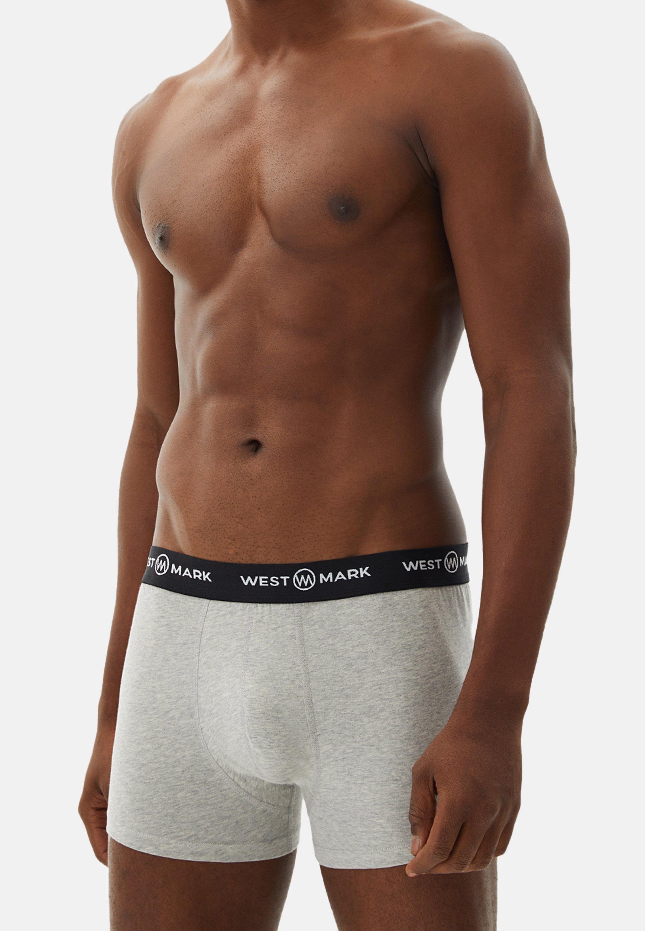WESTMARK LONDON Retro Boxer 3er Pack Oscar (Spar-Set, 3-St) Retro Short / Pant - Baumwolle - ohne Eingriff