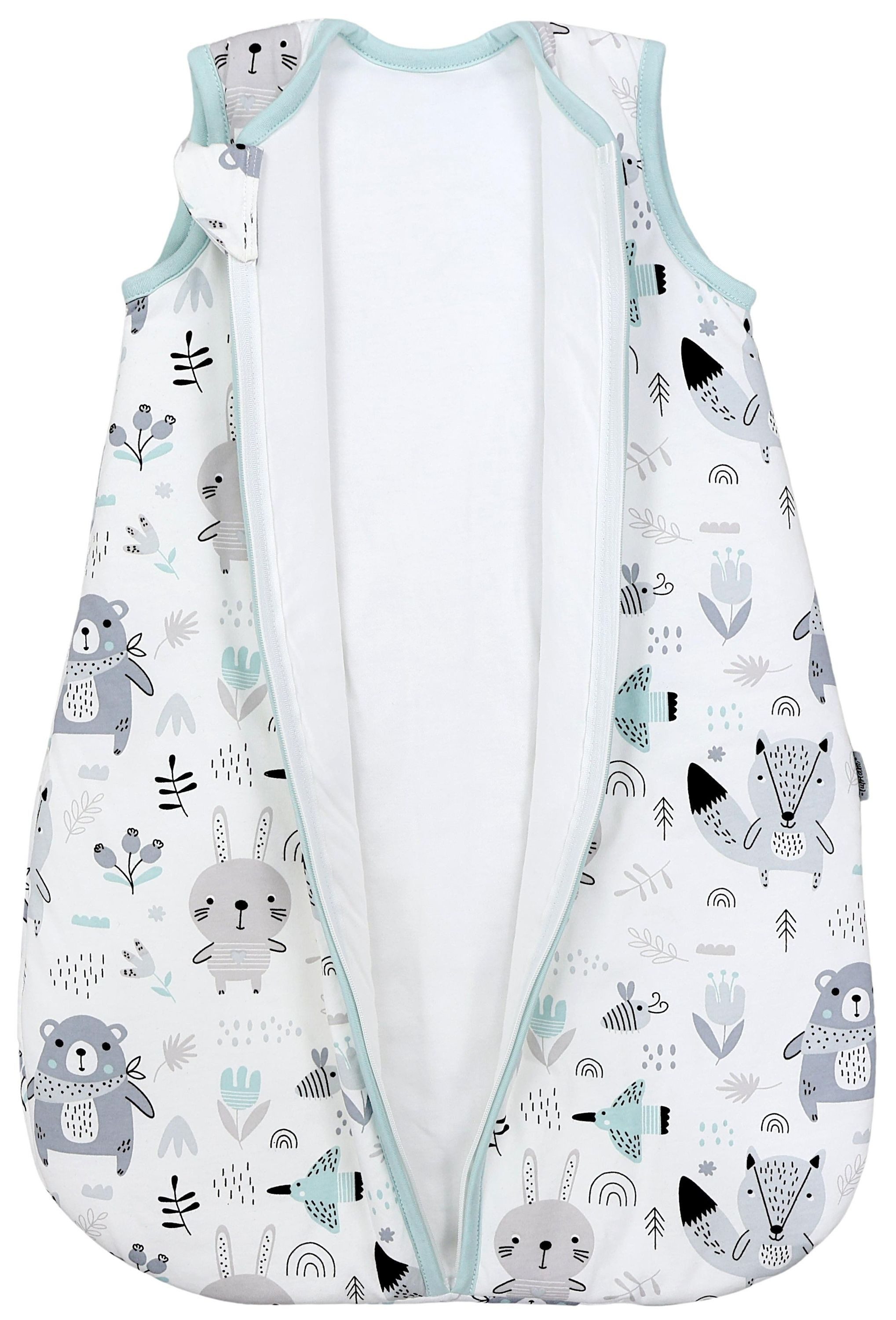 TupTam Babyschlafsack Kugelschlafsack ohne Ärmel 2.5 TOG Ganzjahr – Bild 4 von 5