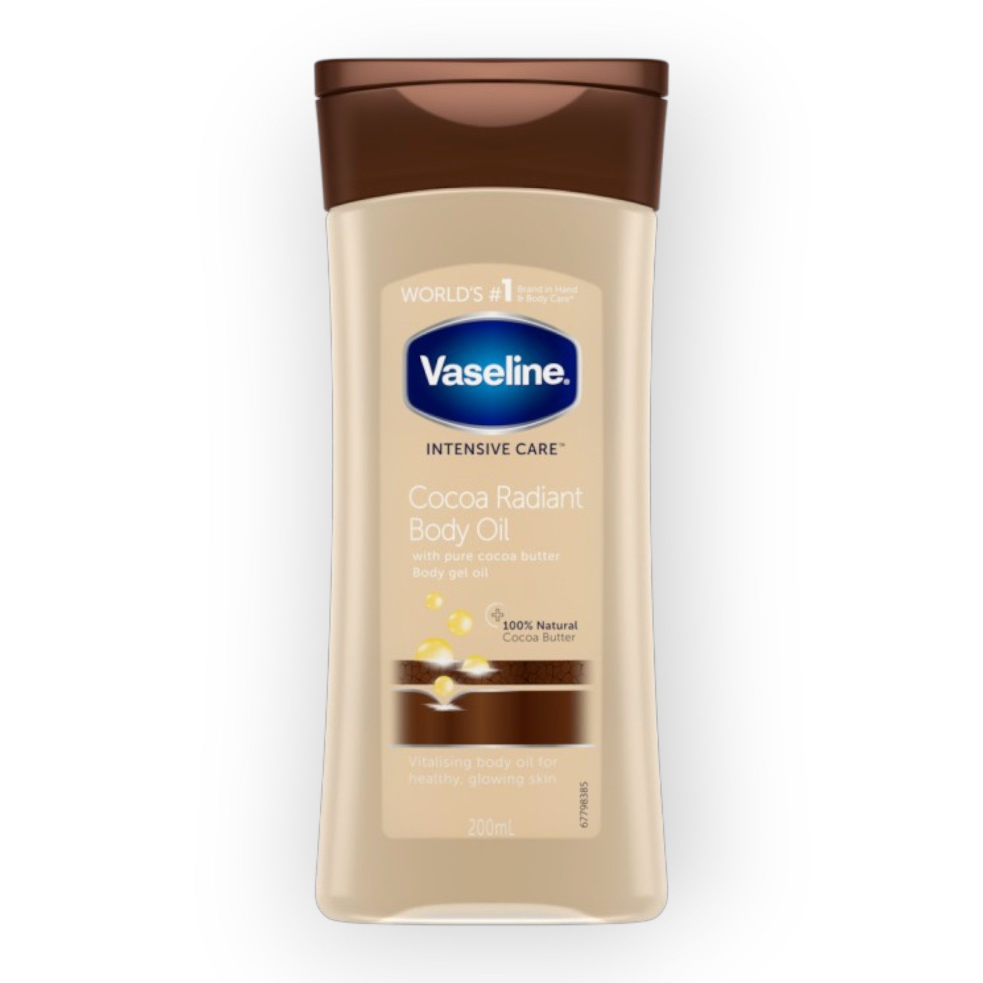 Vaseline Hautpflegegel Vaseline Intensive Care Cocoa Radiant Body Gel Oil 6.8 oz / 200ml