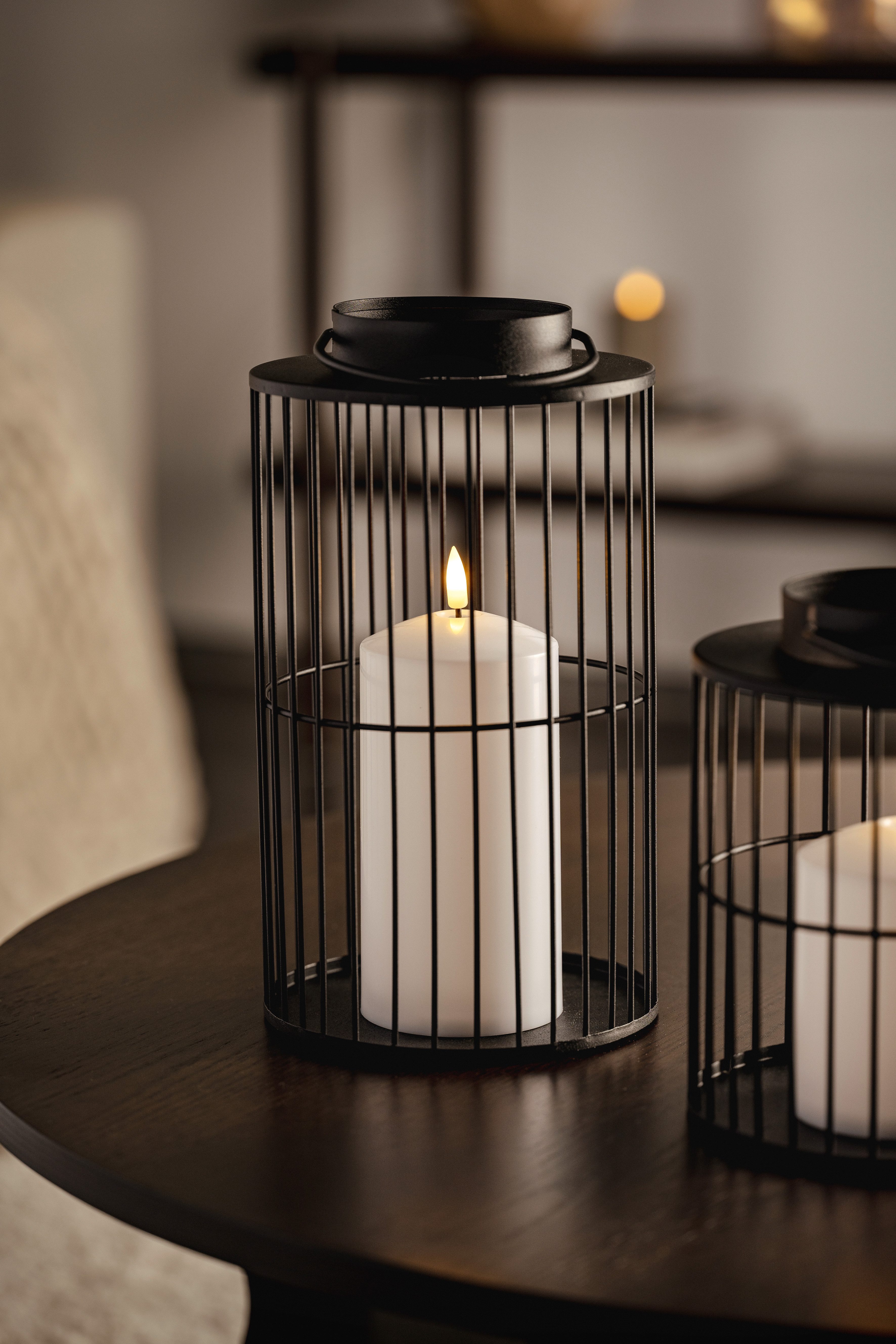 LEONARDO LED-Leuchte Silenzio, aus schwarzem Metall