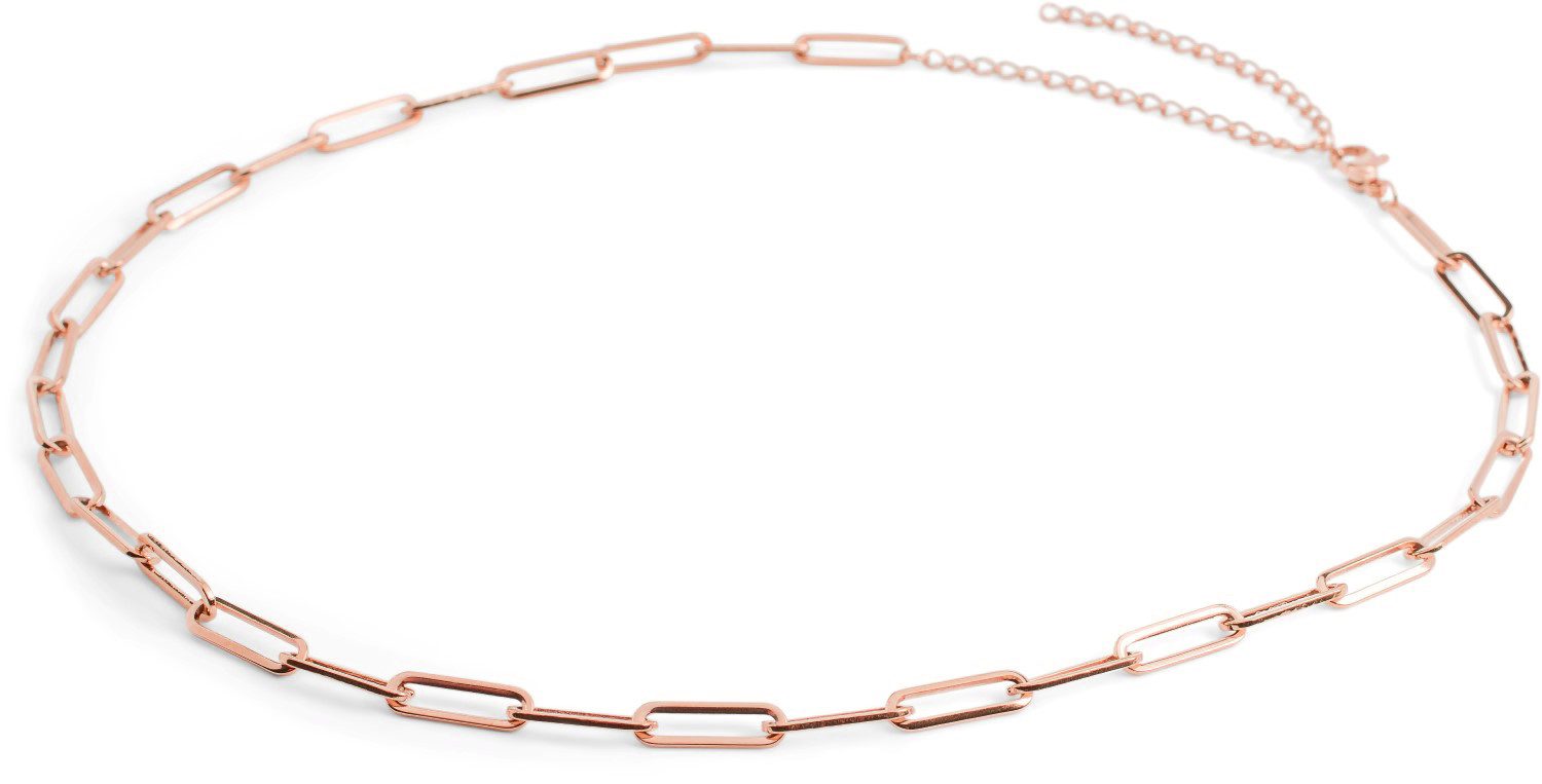 styleBREAKER Gliederkette Edelstahl Glieder Halskette (1-tlg)
