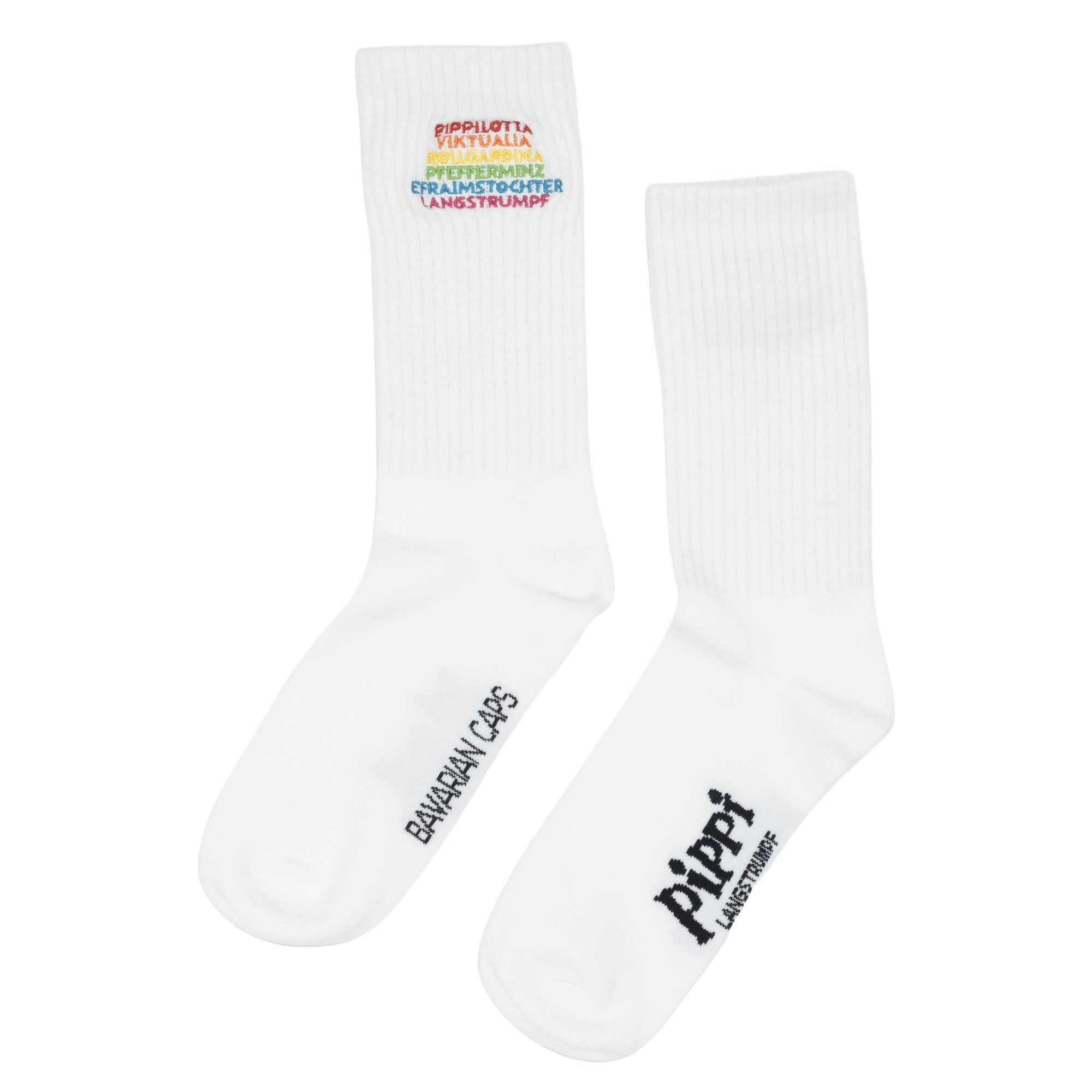 Bavarian Caps Socken Bavarian Caps Sockenbox "Pippi Langstrumpf" v2 (Freizeitsocken, 2-Paar, Sportsocken)