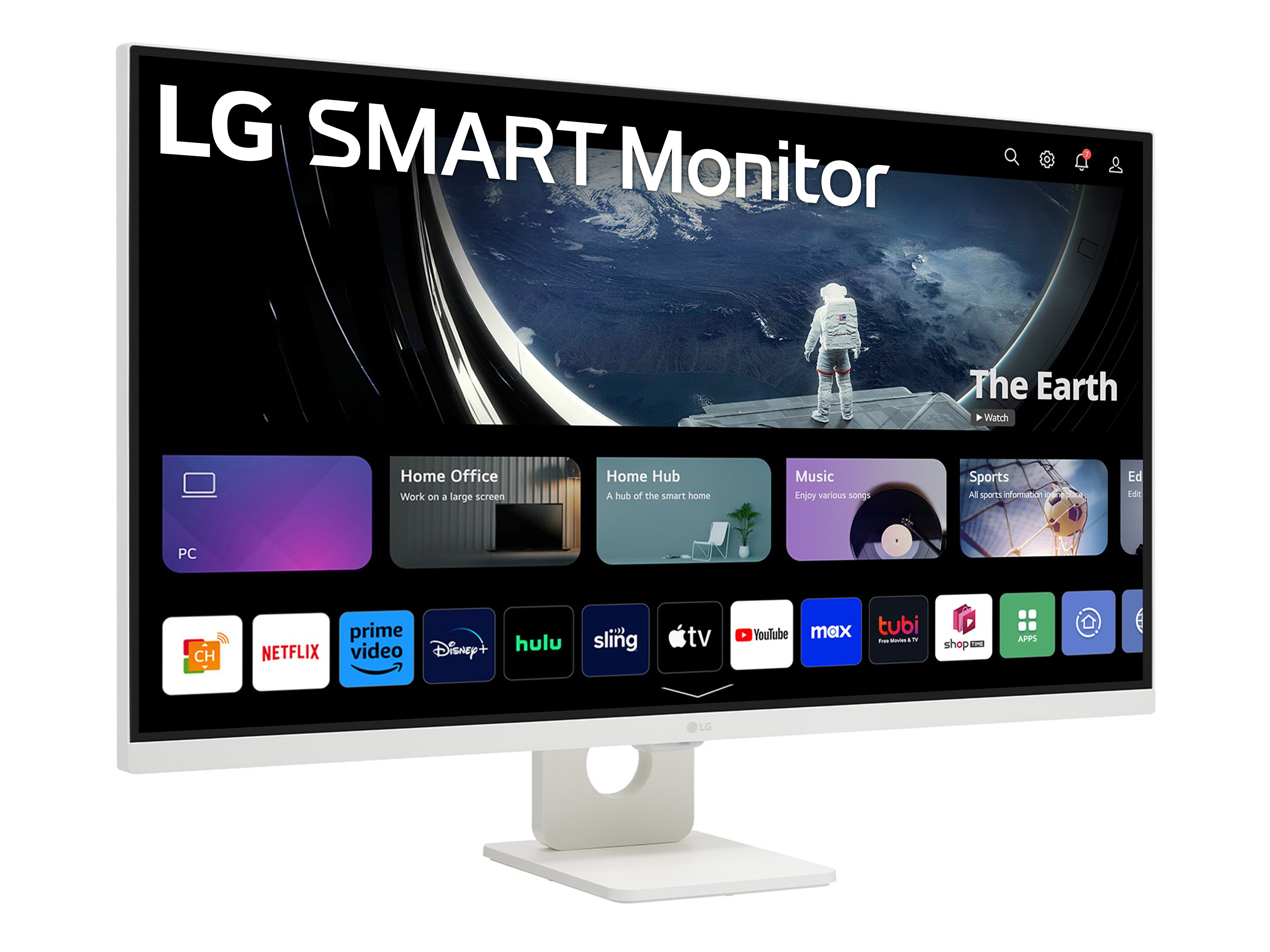 LG 32U721SA Smart Monitor (80 cm/32 ", 3840x2160 px, 4K Ultra HD, 5 ms Reaktionszeit, 60 Hz, VA LED, webOS Smart Monitor mit Streaming‑Apps)