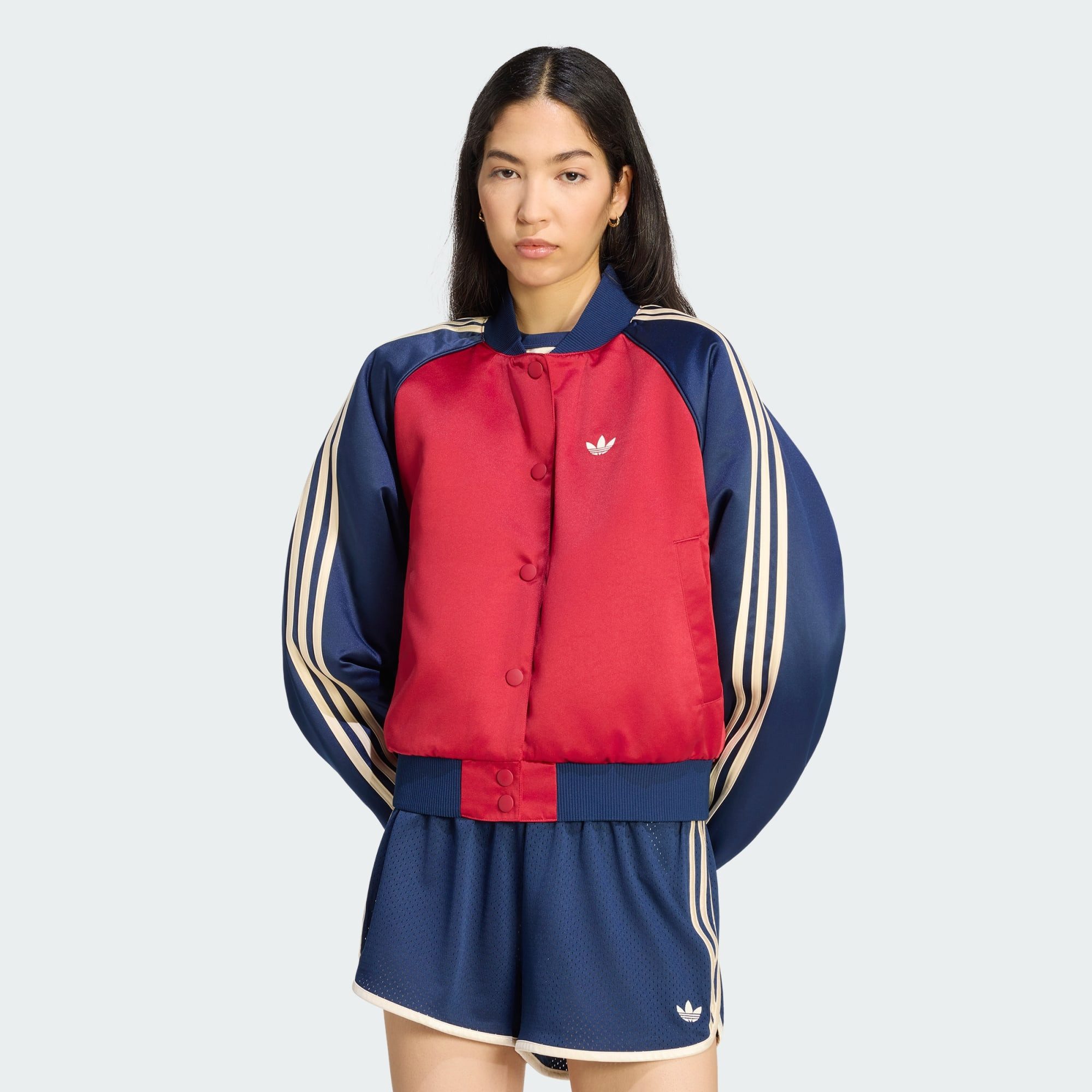 adidas Originals Trainingsjacke SATIN SST BOMBERJACKE (1-St)