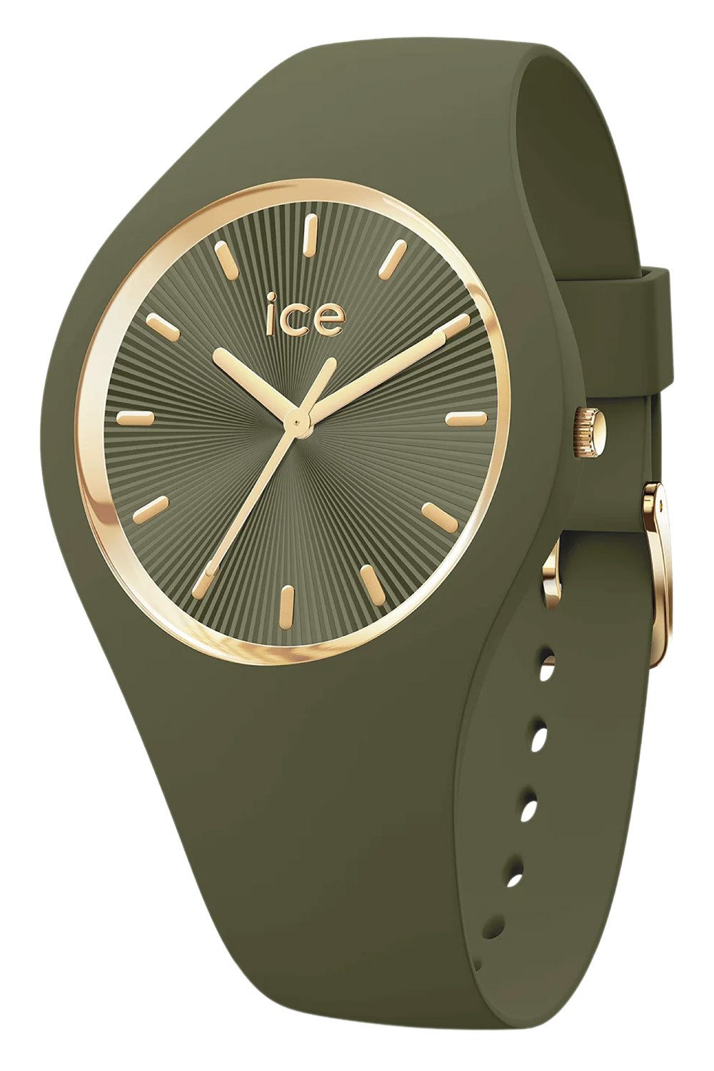 ice-watch Quarzuhr ICE Champagne M Olivgrün