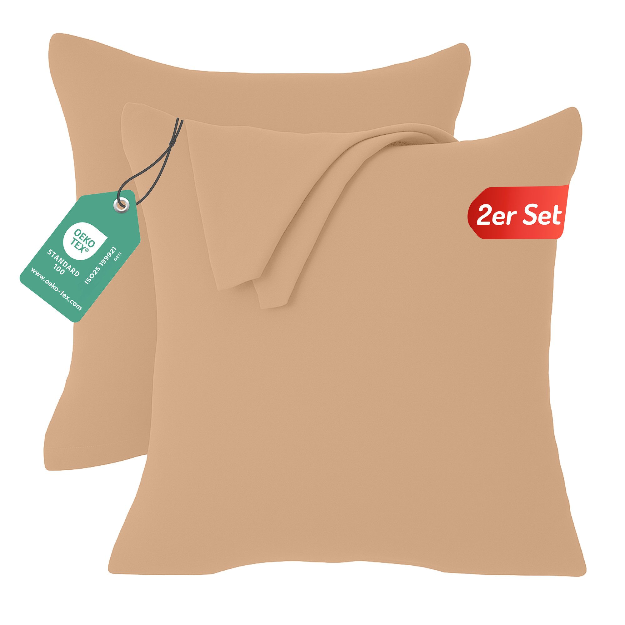 livessa Kissenbezug 2er Set Kissenbezug - günstig online kaufen