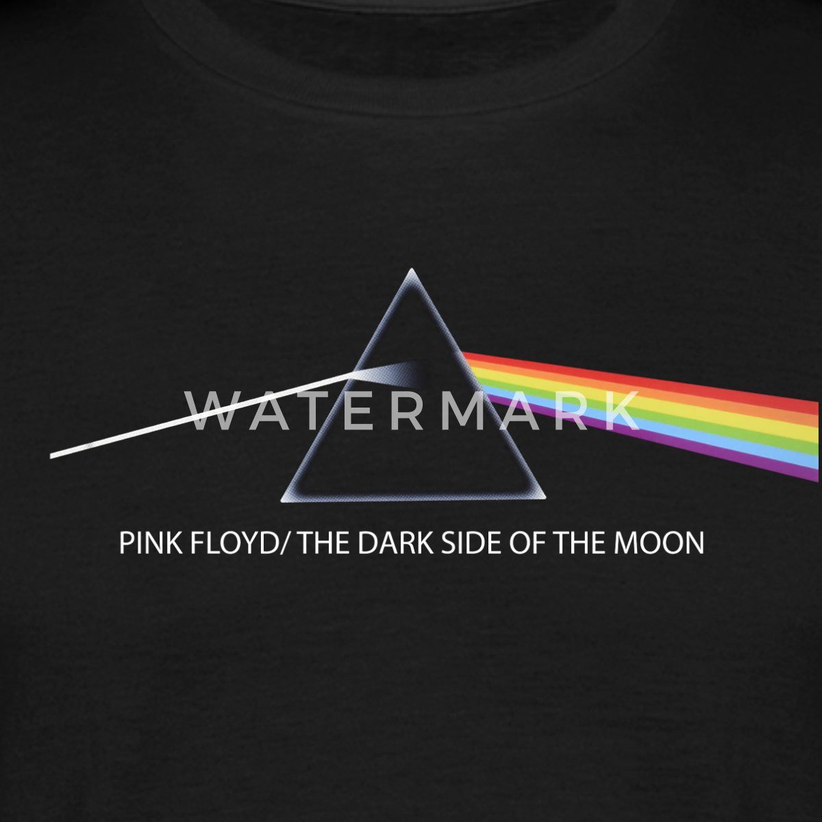 Spreadshirt T-Shirt Pink Floyd The Dark Side Of The Moon Mit Text Männer T- günstig online kaufen