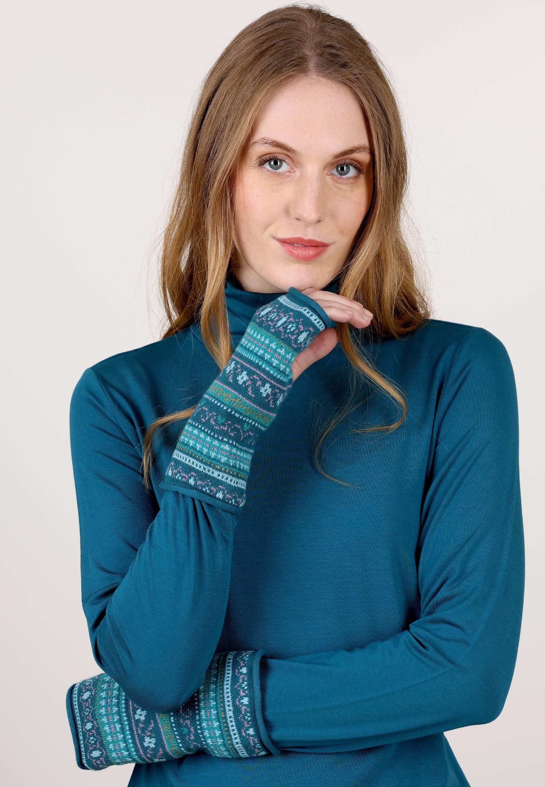Sorgenfri Sylt Armstulpen Cariba Fair Isle