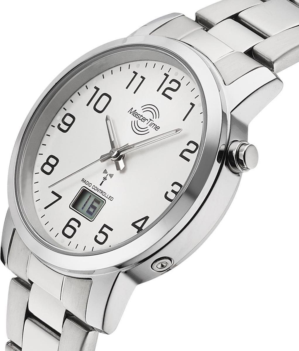 MASTER TIME Funkuhr Funk-Herrenuhr Basic Classic günstig online kaufen