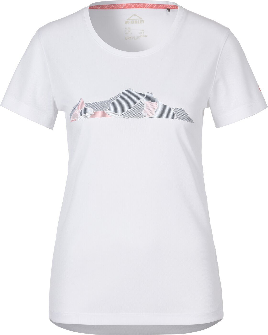 Damen Shirts McKinley T-Shirt Da.-T-Shirt Rakka wms WHITE/REDLIGHT