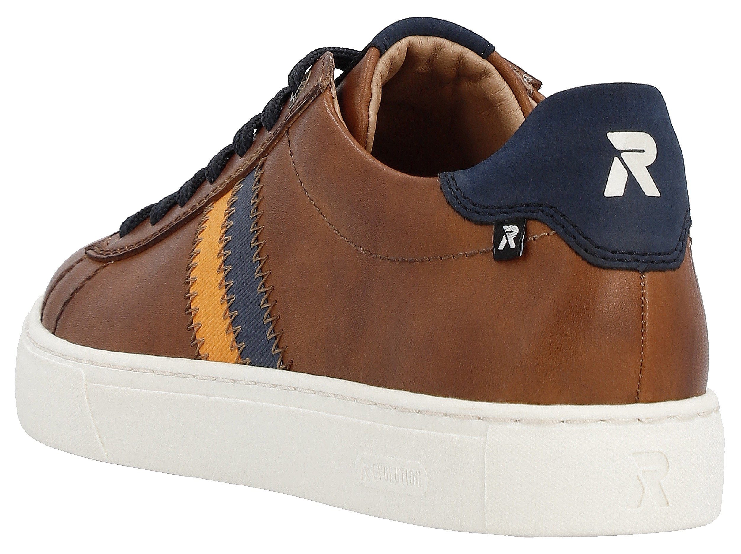 RIEKER Sport Sneaker mit Leder-Innenfutter, Freizeitschuh, günstig online kaufen