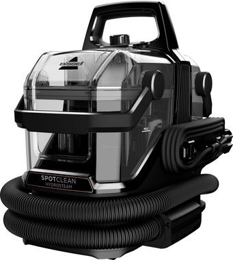 Bissell Wasch-Sauger SpotClean® HydroSteam™ Select Fleckenreiniger, mit Dampf, Dual-Tank, 1000 W, beutellos, 15kPa, reinigt Flecken auf Teppich, Polster,Treppe, Autositz, Fliese