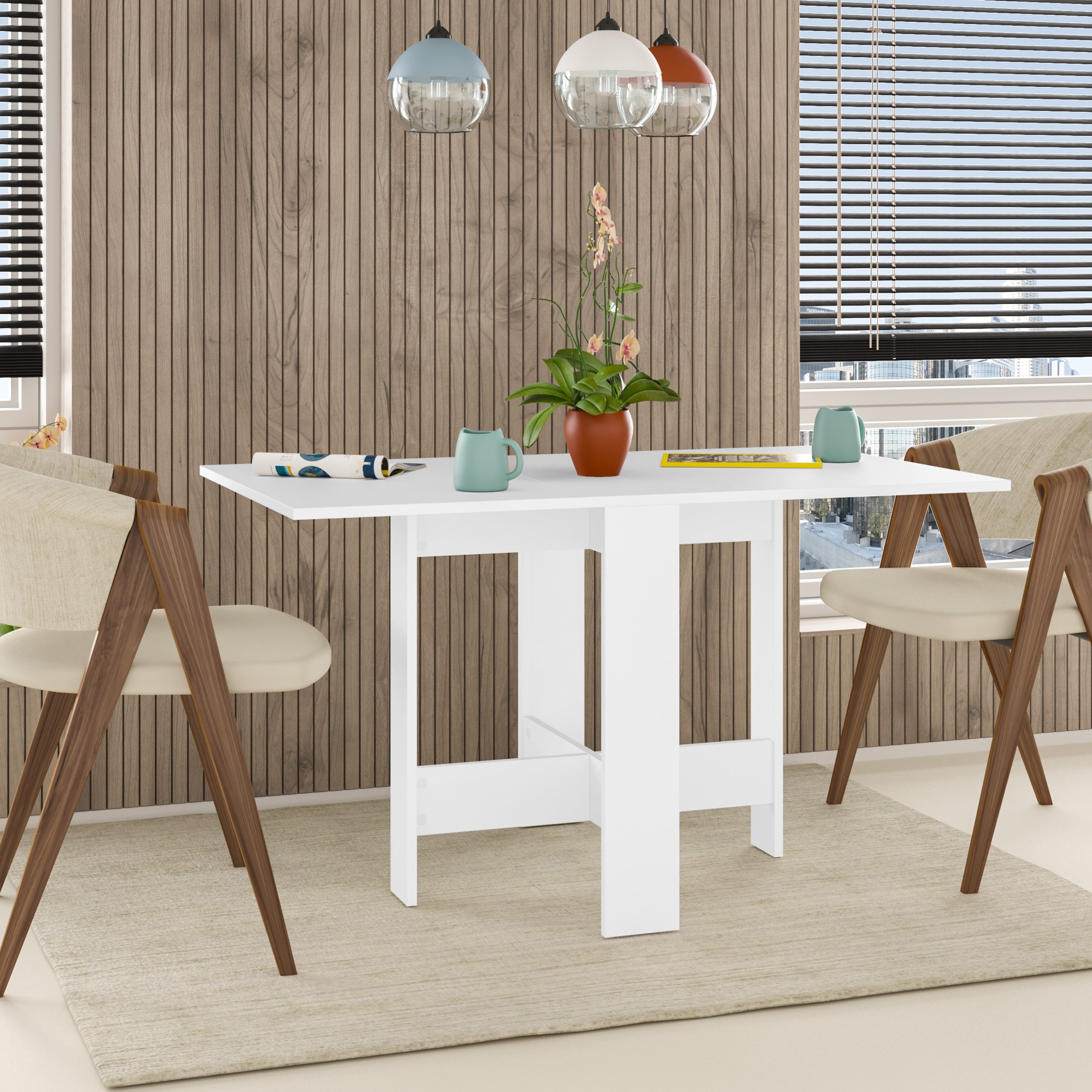 Decortie Esstisch Artemio, 76 x 73 x 130 cm