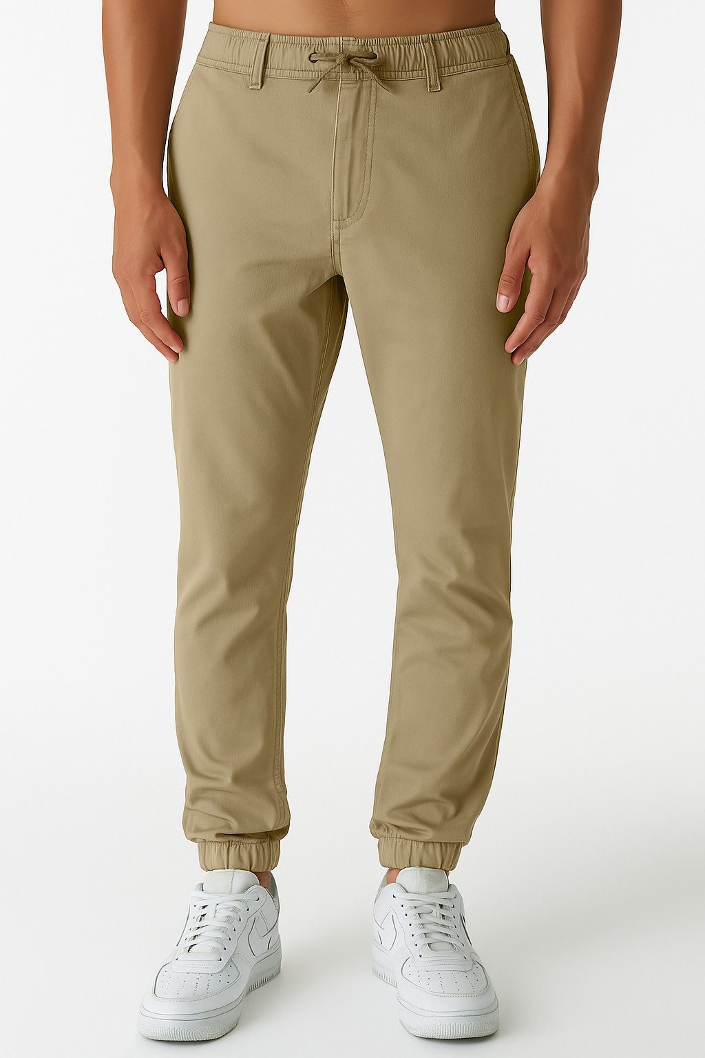 Smith & Solo Chinohose Herren, Chino Hosen Jogginghose mit Kordelzug, Jogge günstig online kaufen