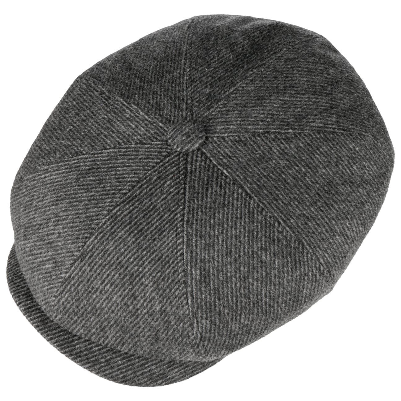 Stetson Flat Cap (1-St) Schirmmütze mit Schirm, Made in Germany