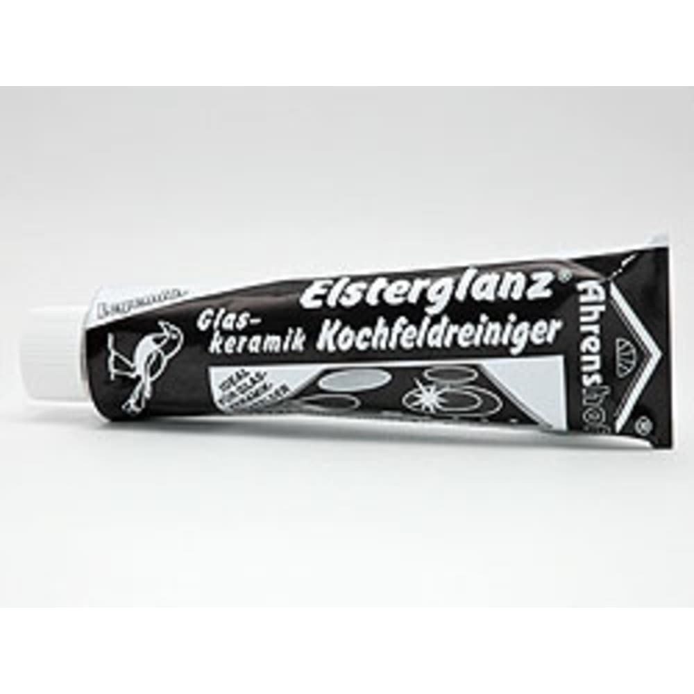 Ahrenshof Elsterglanz, Glas Keramik, Kochfeldreiniger 150ml in Tube Очиститель нержавеющей стали (Tube, [1-St. Kochfeldreiniger Politur Моющие средства Pflegeprodukt Уборщик кухни Oberflächenreiniger)