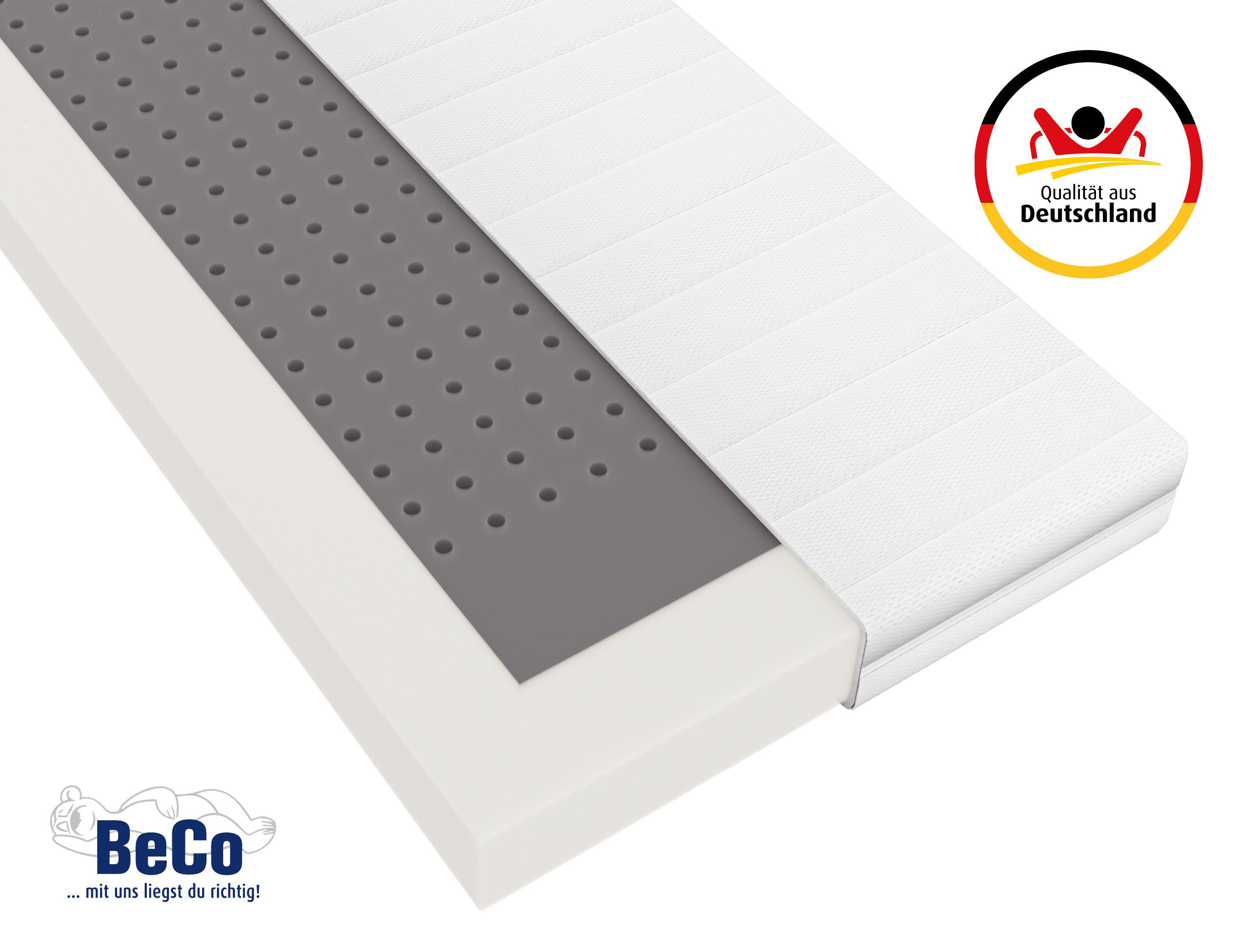 Kindermatratze Kindermatratze BeCo Kaja, ergonomisch, hygienisch und strapazierfähig, Beco, 11 cm hoch, Note GUT (2,2) der Preistipp bei Stiftung Warentest (Ausgabe 09/2024)