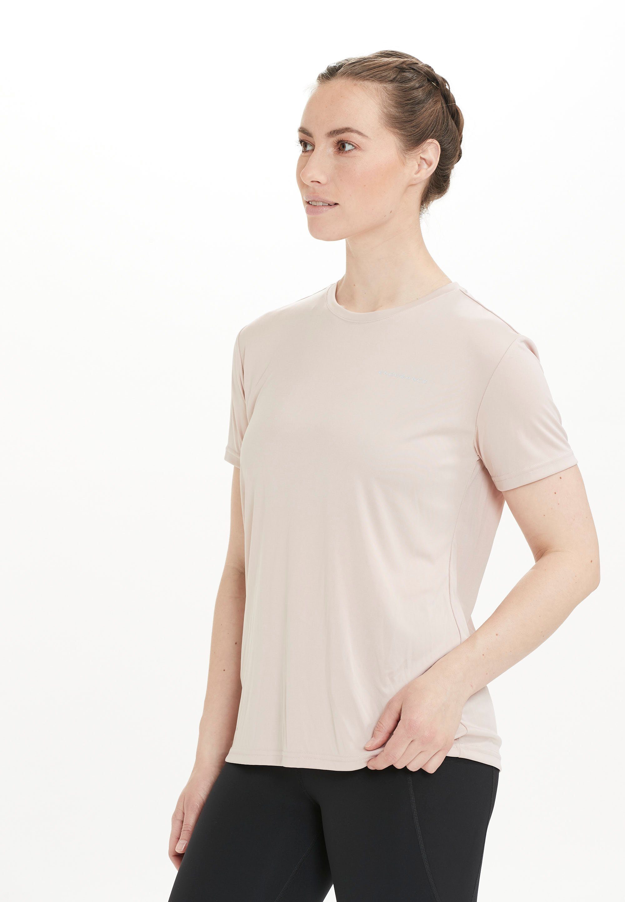 Funktionsshirt ENDURANCE Funktionsstretch (1-tlg) Keily altrosa schnelltrocknendem aus