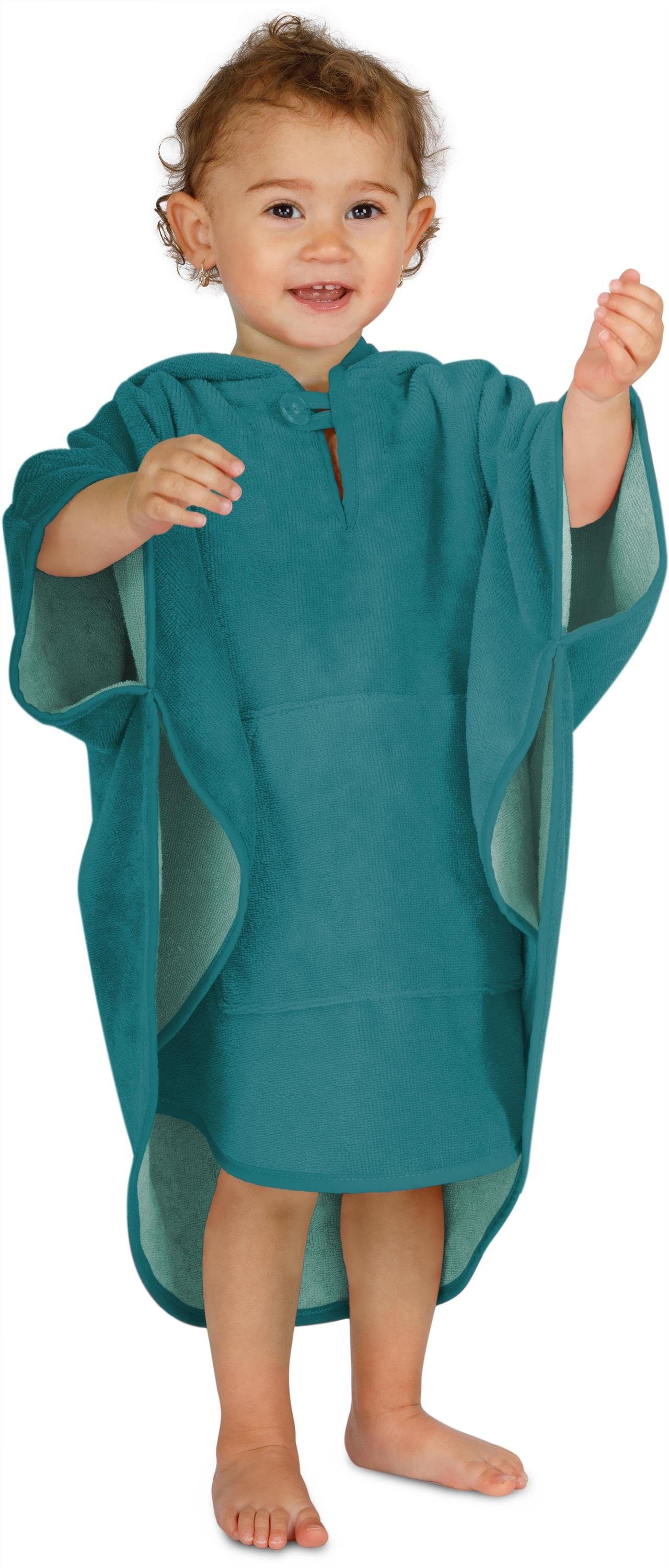 Badeponcho Kinder Badeponcho weich (55 cm x 70 cm)