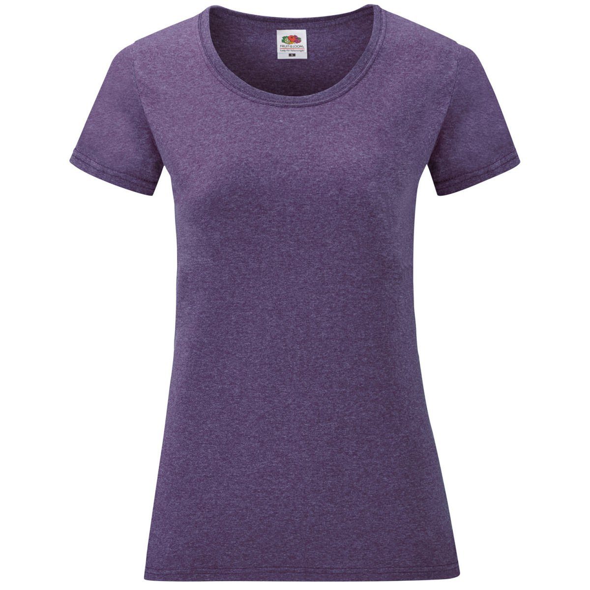 Fruit of the Loom Rundhalsshirt Fruit of the Loom Valueweight T Lady-Fit