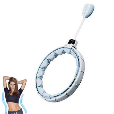 LeiGo Hula-Hoop-Reifen Hula Fit Reifen,Smart Hula Hoop, Fitness-Reifen,16 Abschnitt, 360°Massage, zählbare,einstellbar