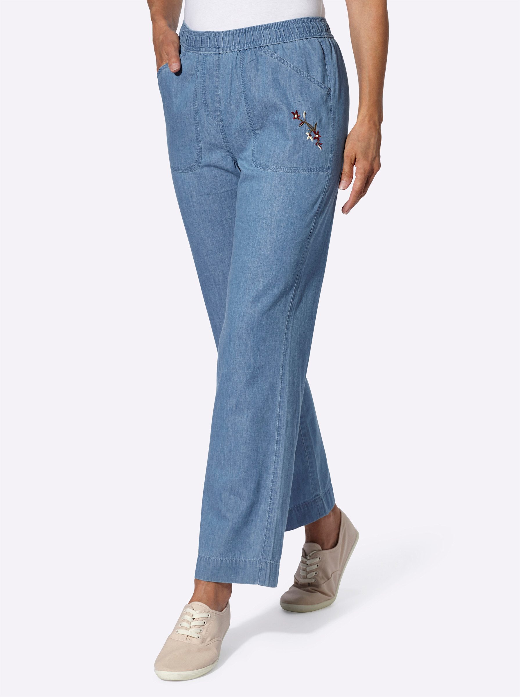Sieh an! Bequeme Jeans Schlupfjeans günstig online kaufen