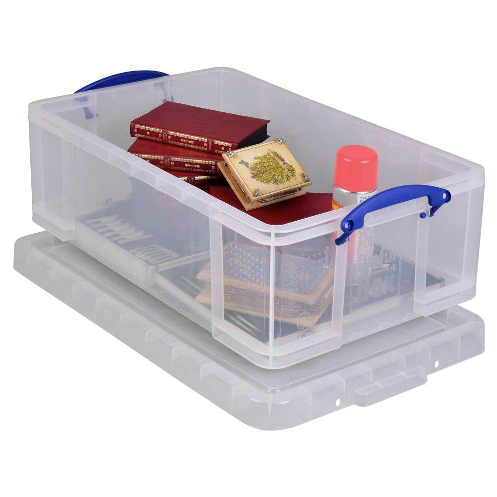 Aufbewahrungsbox Really Useful Box Aufbewahrungsbox 50l transparent