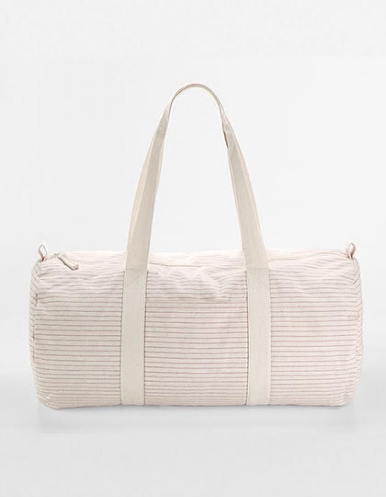 Westford Mill Sporttasche Striped Organic Cotton Barrel Bag Sporttasche günstig online kaufen
