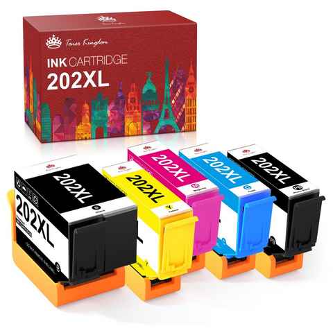 Toner Kingdom 202 XL für EPSON 202XL XP6000 XP6100 XP6105 XP6005 Tintenpatrone