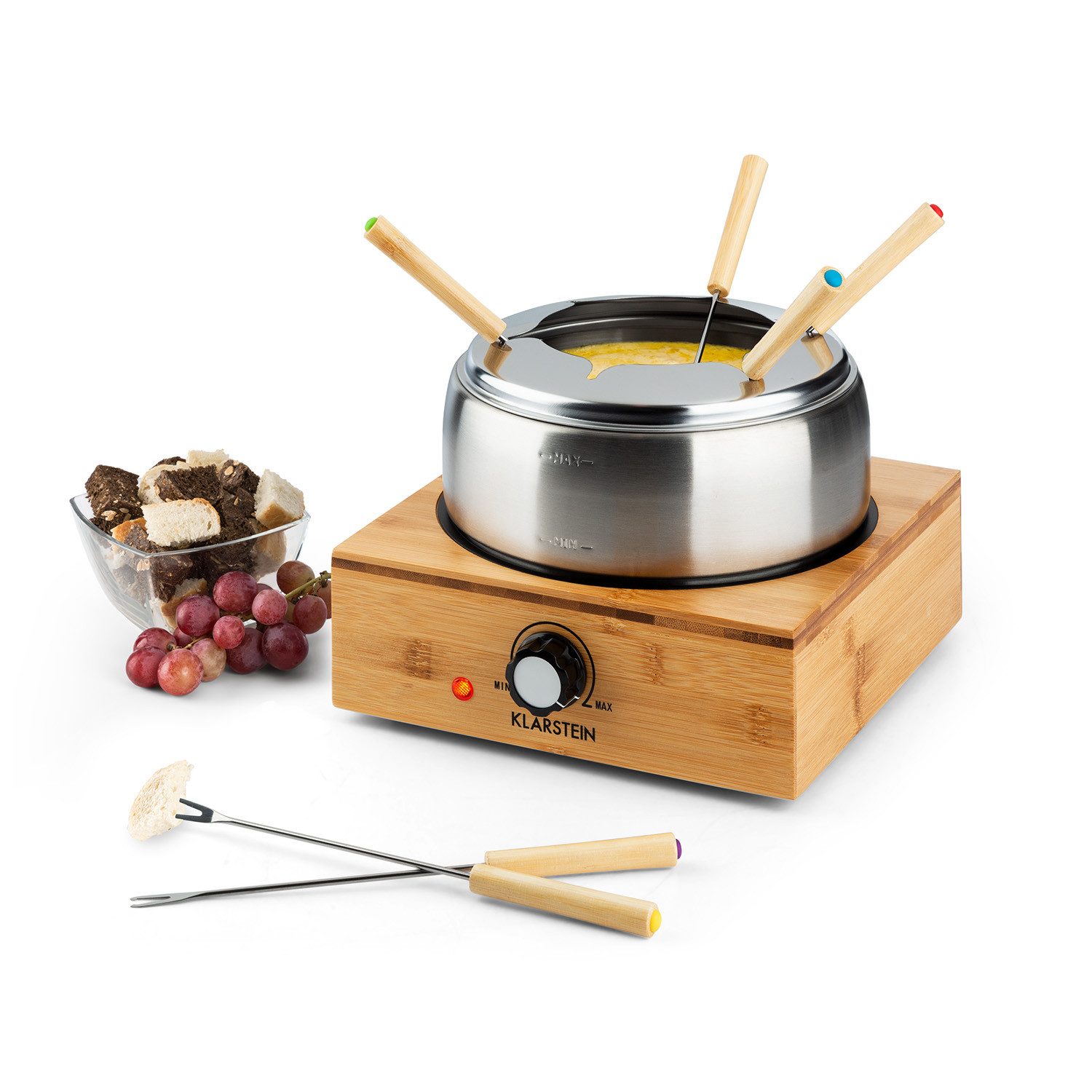 Klarstein Fondue Bambus