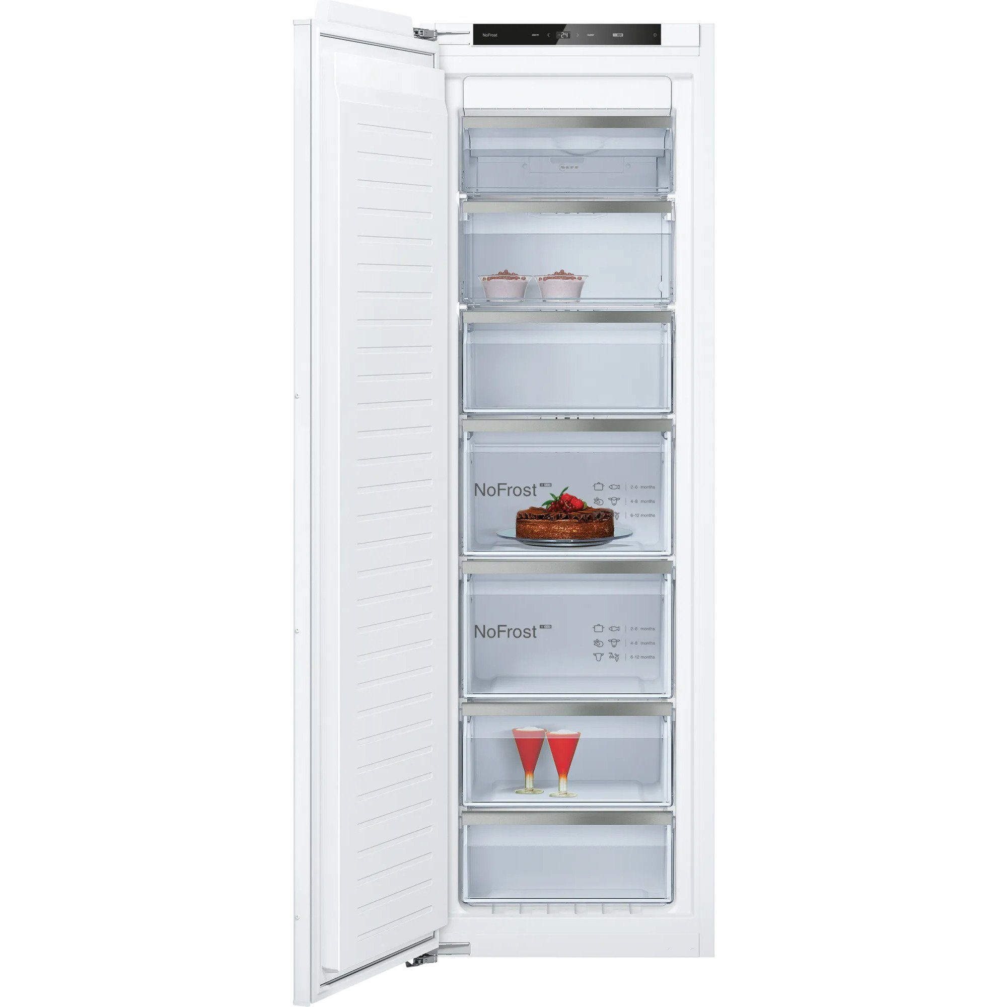 NEFF Gefrierschrank GI7813CE0, 177.20 cm hoch, 55.80 cm breit