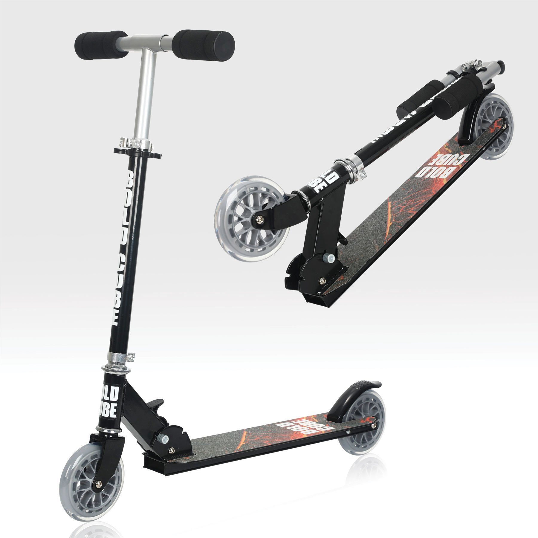BOLDCUBE Scooter Black 2-Rad Scooter