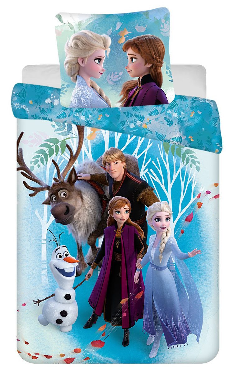 Kinderbettwäsche Frozen, Disney Frozen, Renforcé, 2 teilig