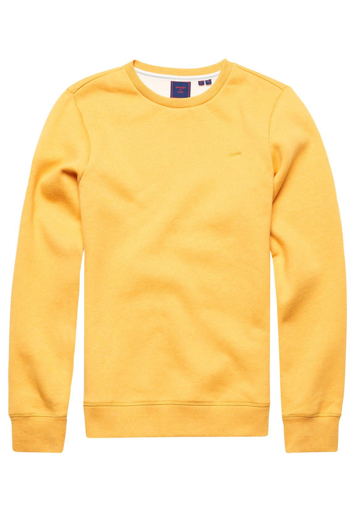 Superdry Sweater »Superdry Herren Sweater VINTAGE LOGO EMB CREW Tumeric  Marl Gelb« online kaufen | OTTO
