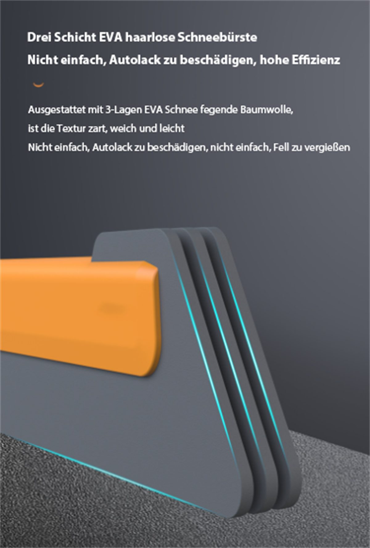 carefully selected Auto-Schneeschaufel, mit Autoglas-Enteisungswerkzeug Licht Eiskratzer