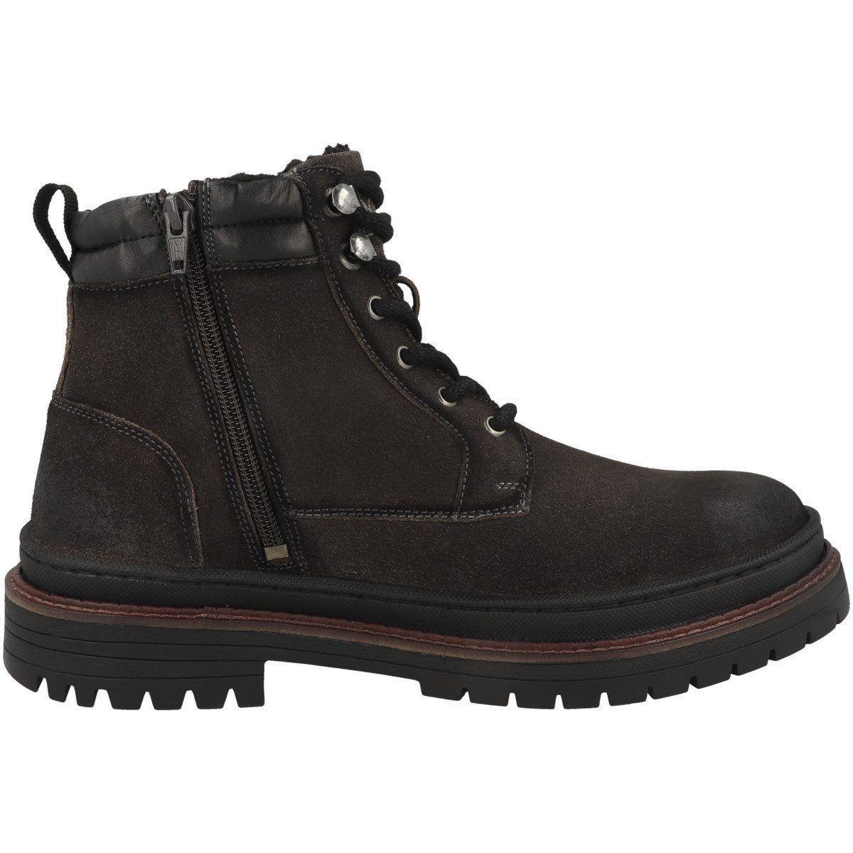 Dockers by Gerli 51CR101 Herren Schnürboots Stiefeletten, Stiefel, Winterstiefel, Winterboots, Schneestiefel