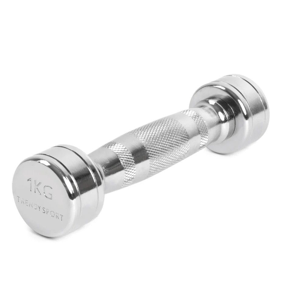 Hantel Ergonomische Kompakte Chrom Kurzhanteln 2x 1KG