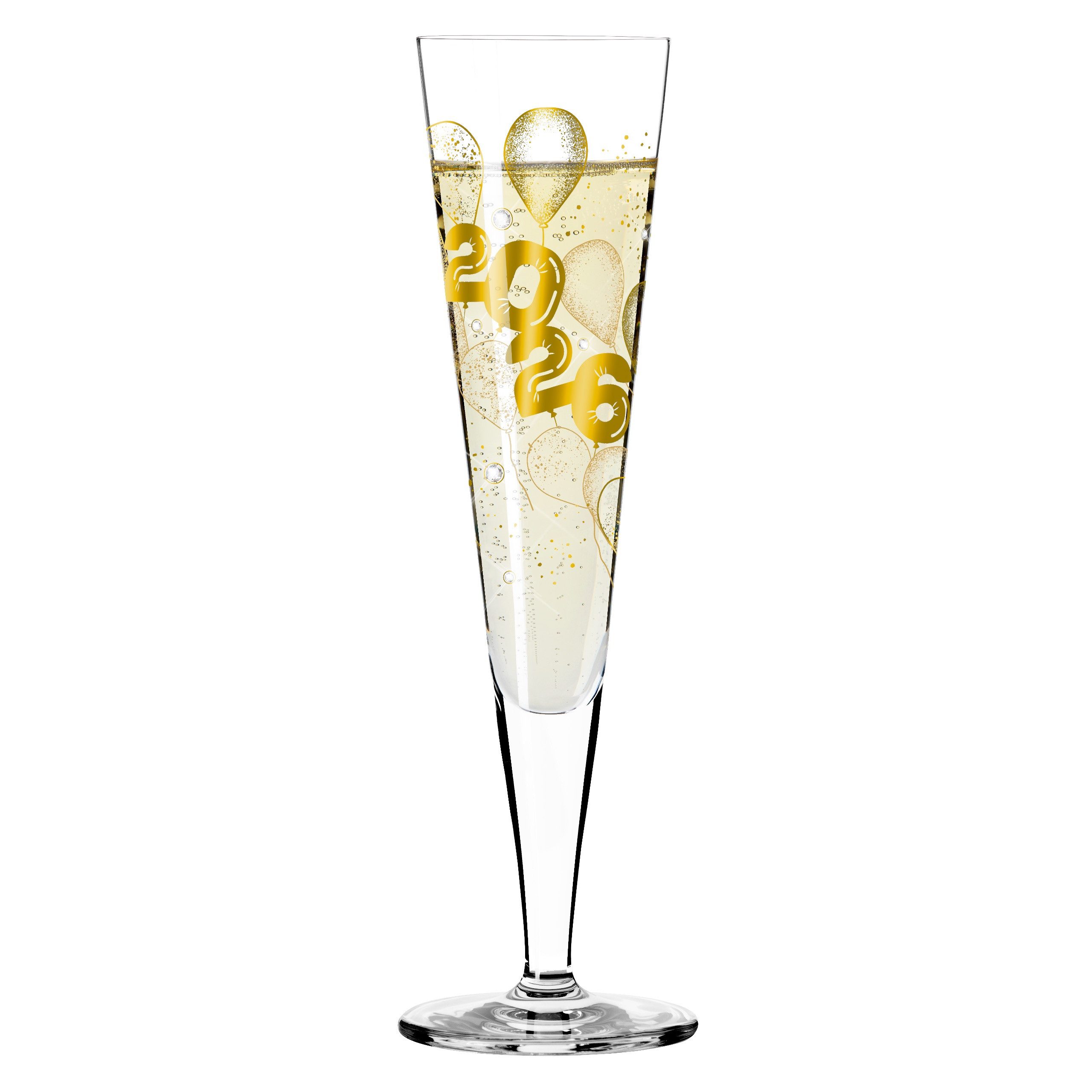 Ritzenhoff Champagnerglas Brillantnacht, Kristallglas