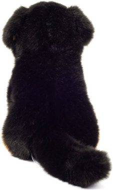 Teddy Hermann® Kuscheltier Berner Sennenhund sitzend schwarz/braun/weiß, 21 cm, zum Teil aus recyceltem Material