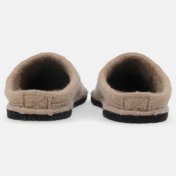 Haflinger Flair Chihuahua Pantoffeln aus gewalkter Wolle Hundemotiv Unisex Hausschuh