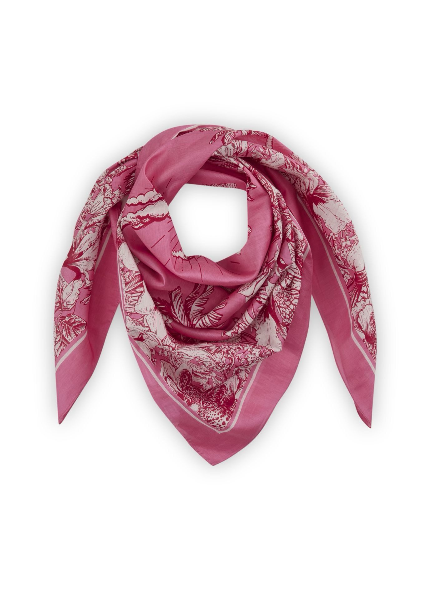 Schal Codello Tuch mit Dschungel-Druck